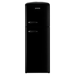 Gorenje RF60309OBK Freestanding Fridge Freezer, A++ Energy Rating, Right-Hand Hinge, 60cm Wide, Black